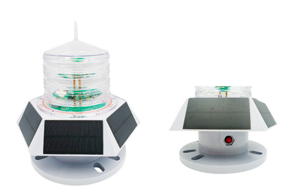 IEC IALA 10AH 6nm Built In Battery Solar Powered Navigation Lights