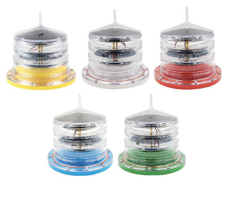 แผงโซลาร์เซลล์และแบตเตอรี่ลิเธียมไอออนในตัวไฟทะเลในตัว